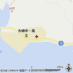 長崎県立大崎高等学校周辺の地図