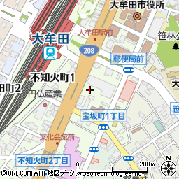 圓佛産業株式会社大牟田営業所周辺の地図