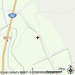 大分県臼杵市野津町大字前河内2431周辺の地図