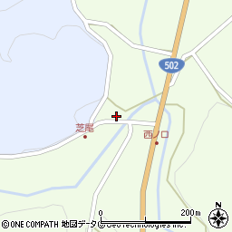 大分県臼杵市野津町大字前河内129周辺の地図