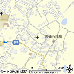 熊本県山鹿市久原周辺の地図