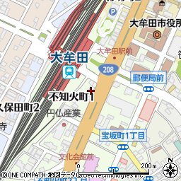プラネスト大牟田ステーション周辺の地図