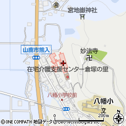 山鹿リハビリセンター周辺の地図