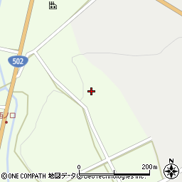 大分県臼杵市野津町大字前河内2236周辺の地図