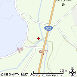 大分県臼杵市野津町大字前河内95周辺の地図