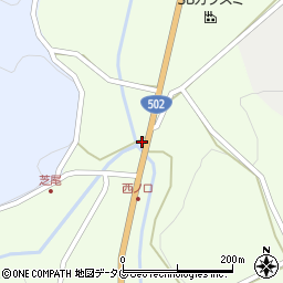 大分県臼杵市野津町大字前河内2175周辺の地図