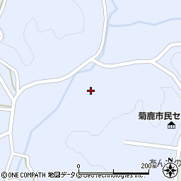 熊本県山鹿市菊鹿町下内田635-3周辺の地図