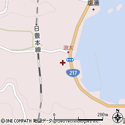 大分県佐伯市上浦大字浅海井浦3611周辺の地図