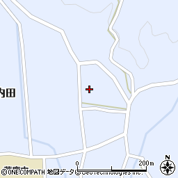 熊本県山鹿市菊鹿町下内田1648-1周辺の地図