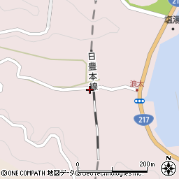 大分県佐伯市上浦大字浅海井浦3480-1周辺の地図