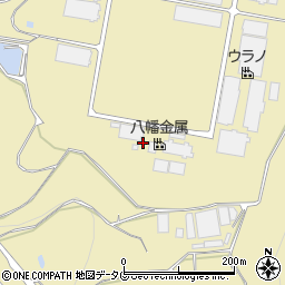 八幡金属株式会社　長崎工場周辺の地図
