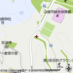 熊本県山鹿市熊入町周辺の地図