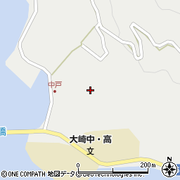 長崎県西海市大島町中戸周辺の地図