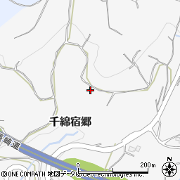 長崎県東彼杵町（東彼杵郡）千綿宿郷周辺の地図