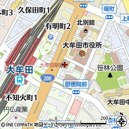 大牟田ロータリークラブ周辺の地図