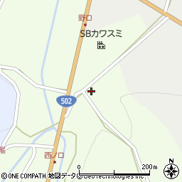 大分県臼杵市野津町大字前河内2214周辺の地図