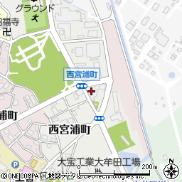 有限会社柴尾木工所周辺の地図