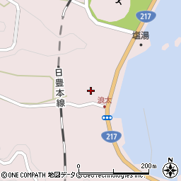 大分県佐伯市上浦大字浅海井浦3544周辺の地図