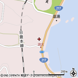 大分県佐伯市上浦大字浅海井浦3536周辺の地図