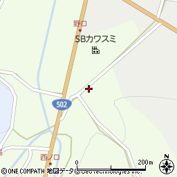 大分県臼杵市野津町大字前河内2213周辺の地図