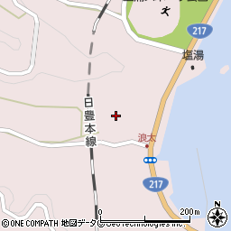 大分県佐伯市上浦大字浅海井浦3519周辺の地図
