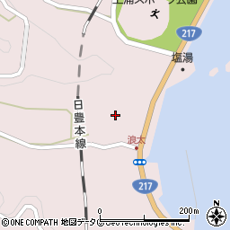 大分県佐伯市上浦大字浅海井浦3521周辺の地図