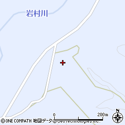 熊本県玉名郡和水町岩3878-1周辺の地図