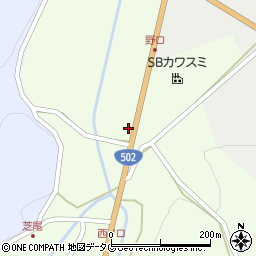 大分県臼杵市野津町大字前河内2103周辺の地図