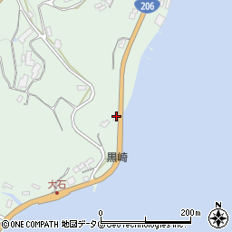 長崎県西海市西彼町八木原郷176周辺の地図