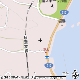 大分県佐伯市上浦大字浅海井浦3523周辺の地図