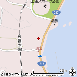 大分県佐伯市上浦大字浅海井浦2924周辺の地図