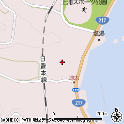 大分県佐伯市上浦大字浅海井浦3522周辺の地図