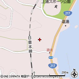 大分県佐伯市上浦大字浅海井浦3515-1周辺の地図