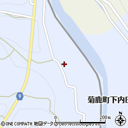 熊本県山鹿市菊鹿町下内田1769周辺の地図