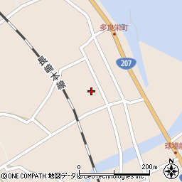 佐賀県藤津郡太良町栄町周辺の地図