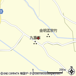 大分県臼杵市野津町大字王子3093周辺の地図