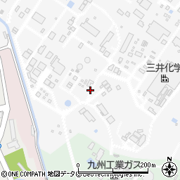 福岡県大牟田市焼石町周辺の地図