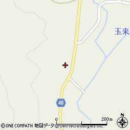 熊本県阿蘇郡産山村田尻575周辺の地図
