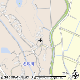 熊本県山鹿市名塚540周辺の地図