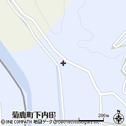 熊本県山鹿市菊鹿町下内田1549周辺の地図