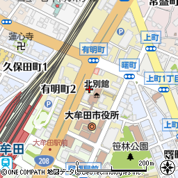 大牟田柳川信用金庫本店営業部周辺の地図