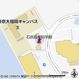 大牟田市石炭産業科学館周辺の地図