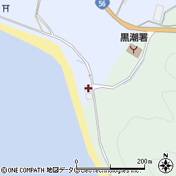 高知県幡多郡黒潮町伊田2566周辺の地図