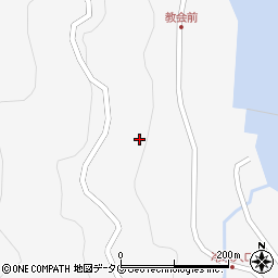 長崎県南松浦郡新上五島町網上郷543周辺の地図