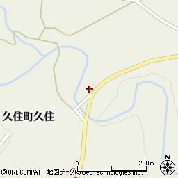 大分県竹田市久住町大字久住212周辺の地図