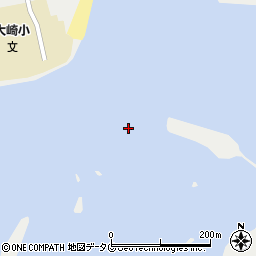 横島周辺の地図