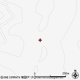 中通島周辺の地図