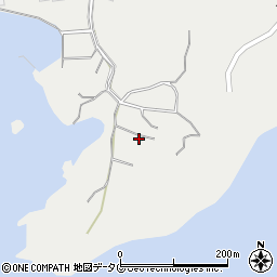 長崎県西海市大島町1968周辺の地図