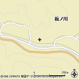 高知県四万十市板ノ川519周辺の地図