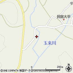 熊本県阿蘇郡産山村田尻629周辺の地図